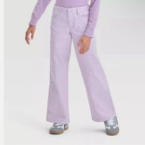 NWT! Art Class Lavender Heart Patterned Pants Sizes 10 and 12